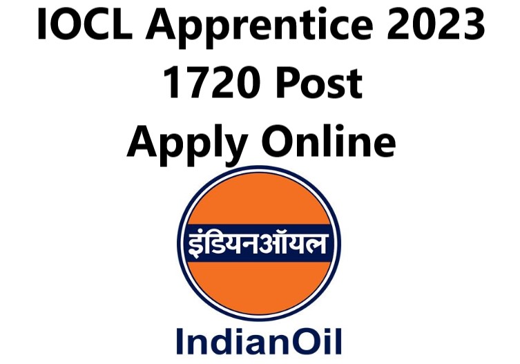IOCL Apprentice 2023 1720 Post Apply Online