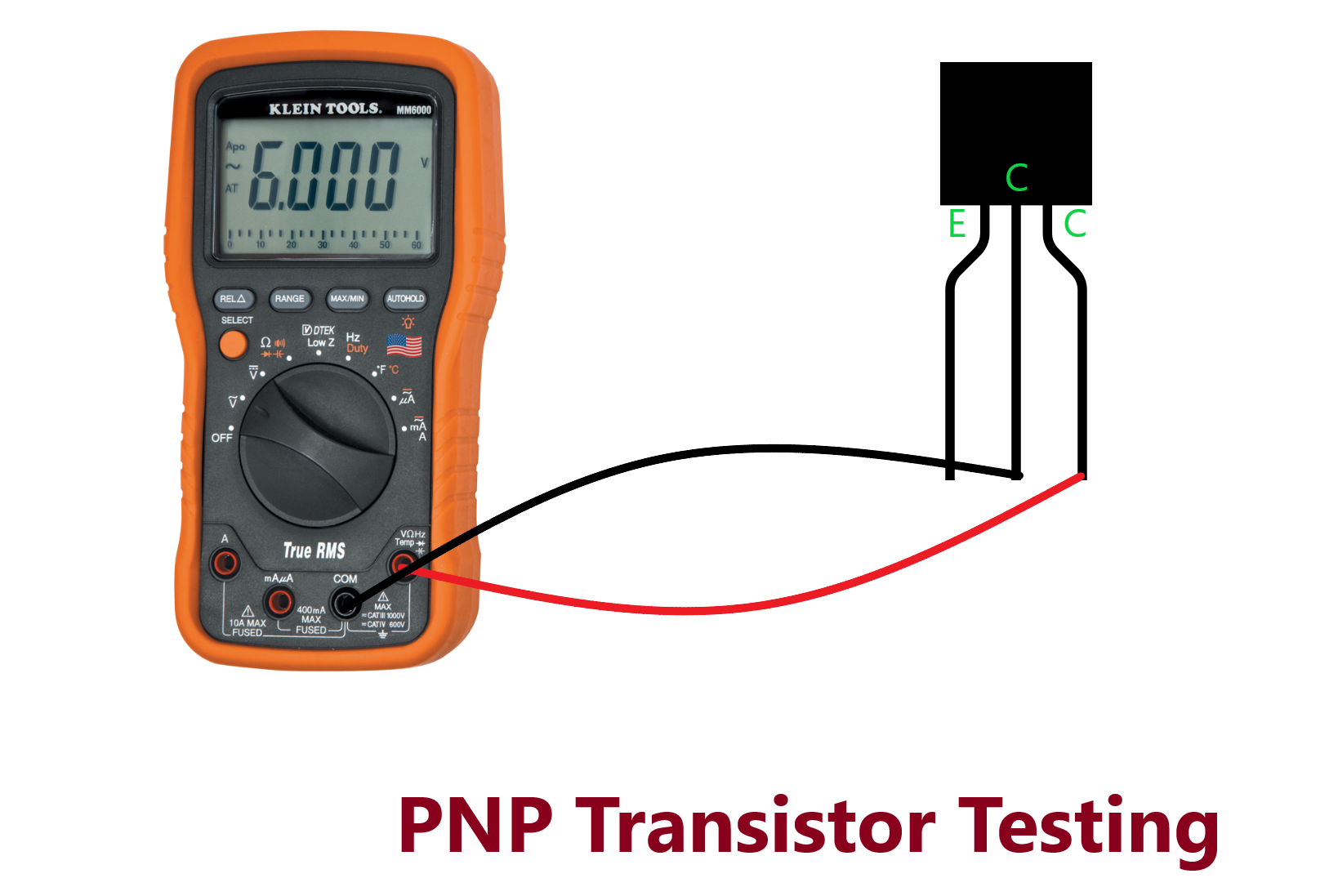 How to Test PNP and NPN Transistors