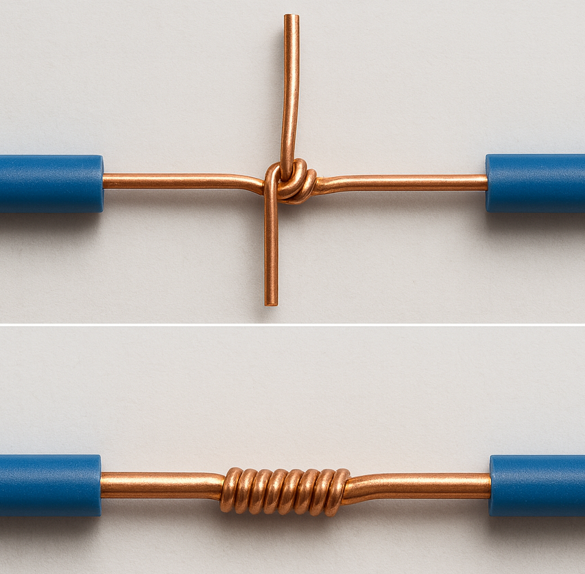 straight Twist Joint