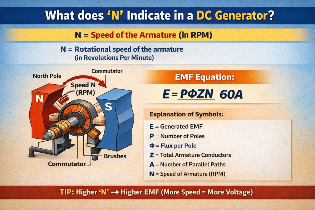 50 DC Generator Questions and Answers in Hindi