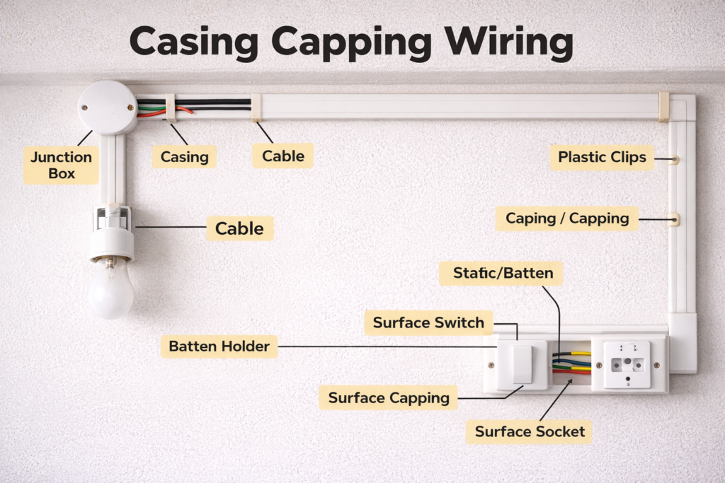 Casing-Capping Wiring