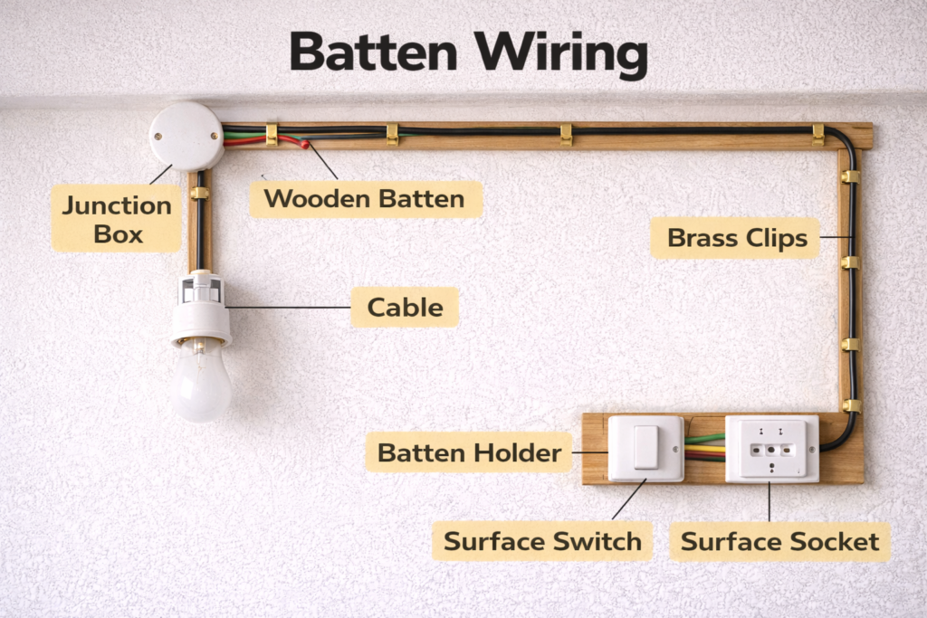 Batten Wiring