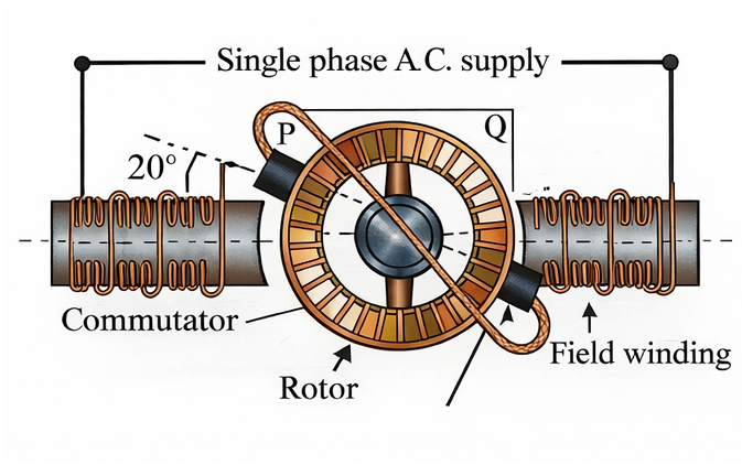 Construction of Repulsion Motor